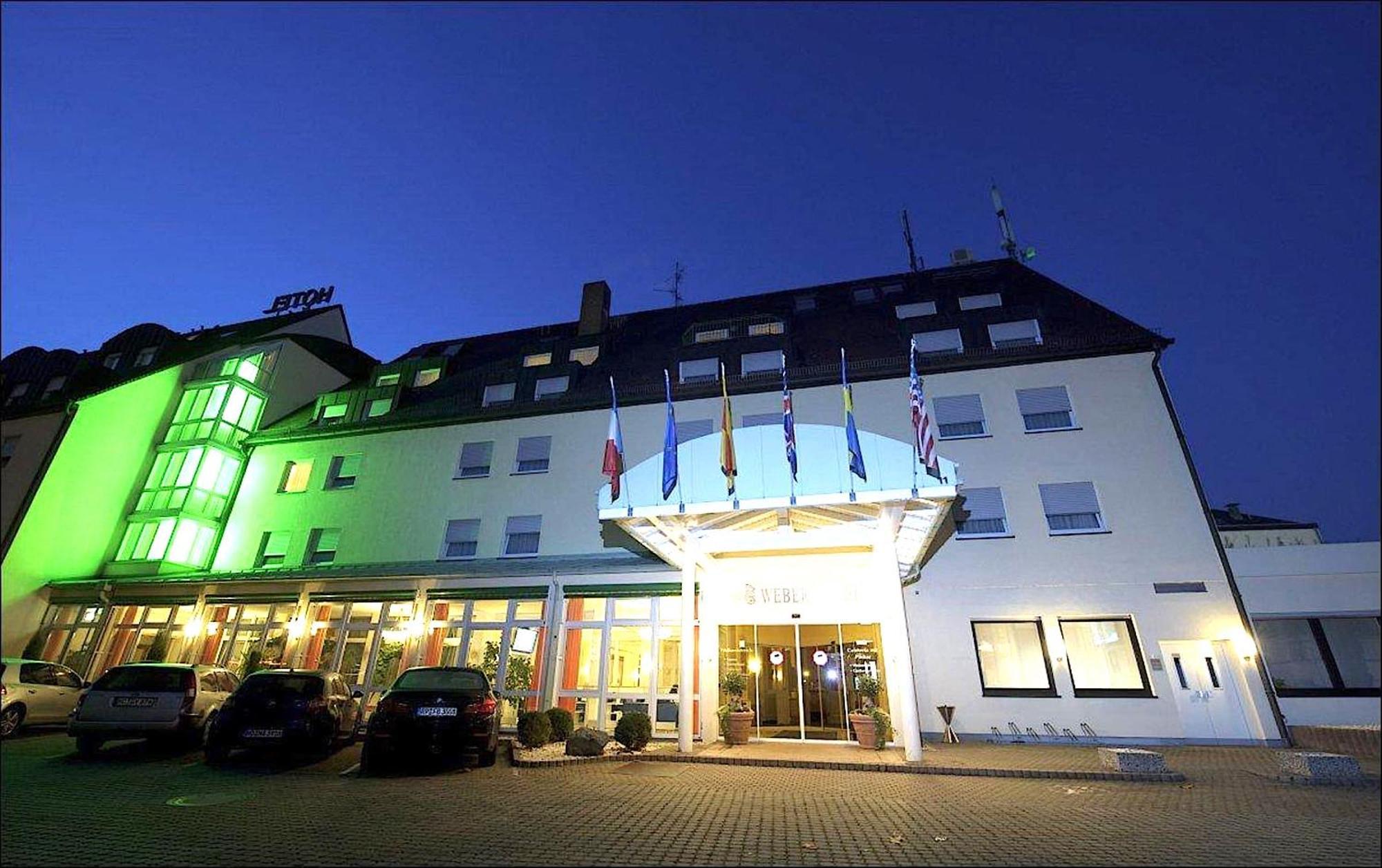 Weber Hotel City Airport Mannheim Exterior foto